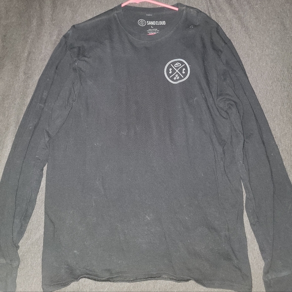 Sand Cloud Anglerfish Long Sleeve T-Shirt - Large - Black - Picture 2 of 4